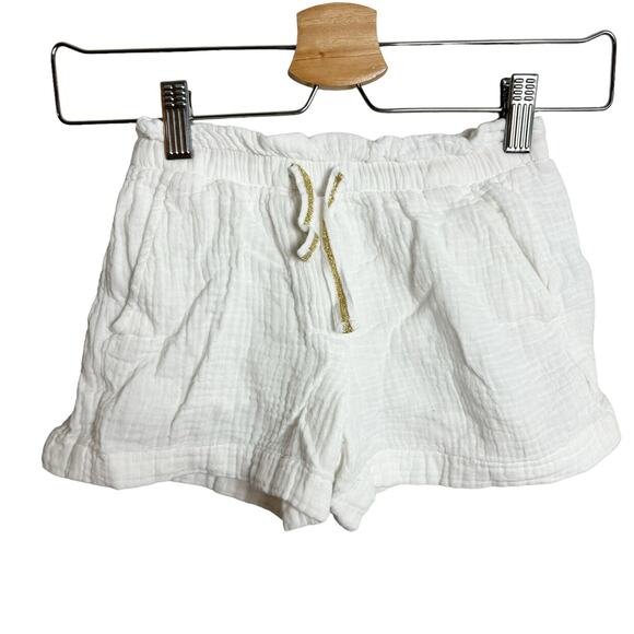 Crewcuts White Gauze Shorts - Picture 1 of 6